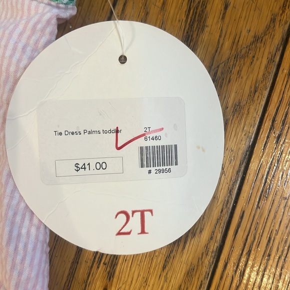 Funtasia Tie Dress Palms size 2t - Picture 2 of 3